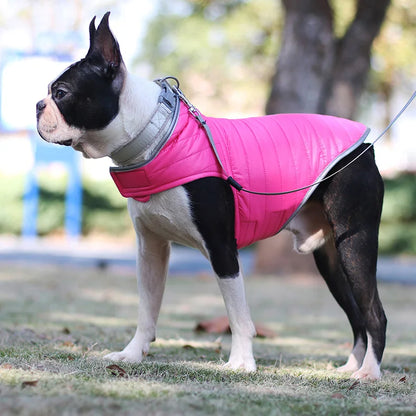 Reversible Waterproof Winter Down Jacket for Small & Medium Dogs