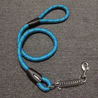 Reflective Anti-Pull Dog Lead with Spring (60cm)