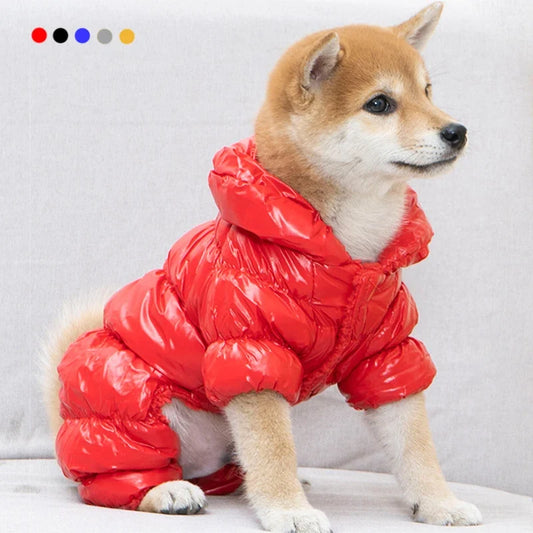 Waterproof Winter Down Jacket for Small Dogs