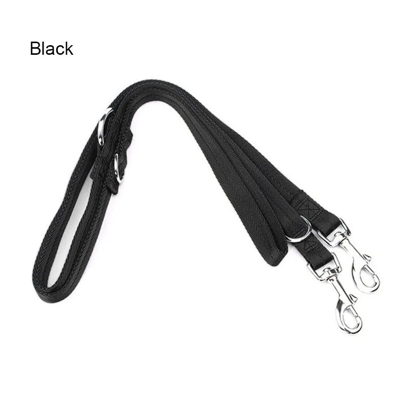 Dual Pet Leash 190cm - V-Shape Twin Lead for Two Dogs or Cats
