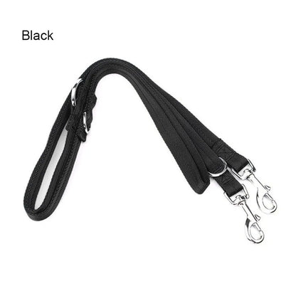 Dual Pet Leash 190cm - V-Shape Twin Lead for Two Dogs or Cats