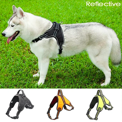 Adjustable Reflective Dog Harness Vest