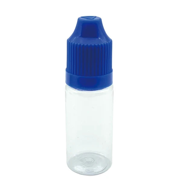 10ML Plastic Dropper Bottles - 100 Pack with Childproof Caps & Precision Tips