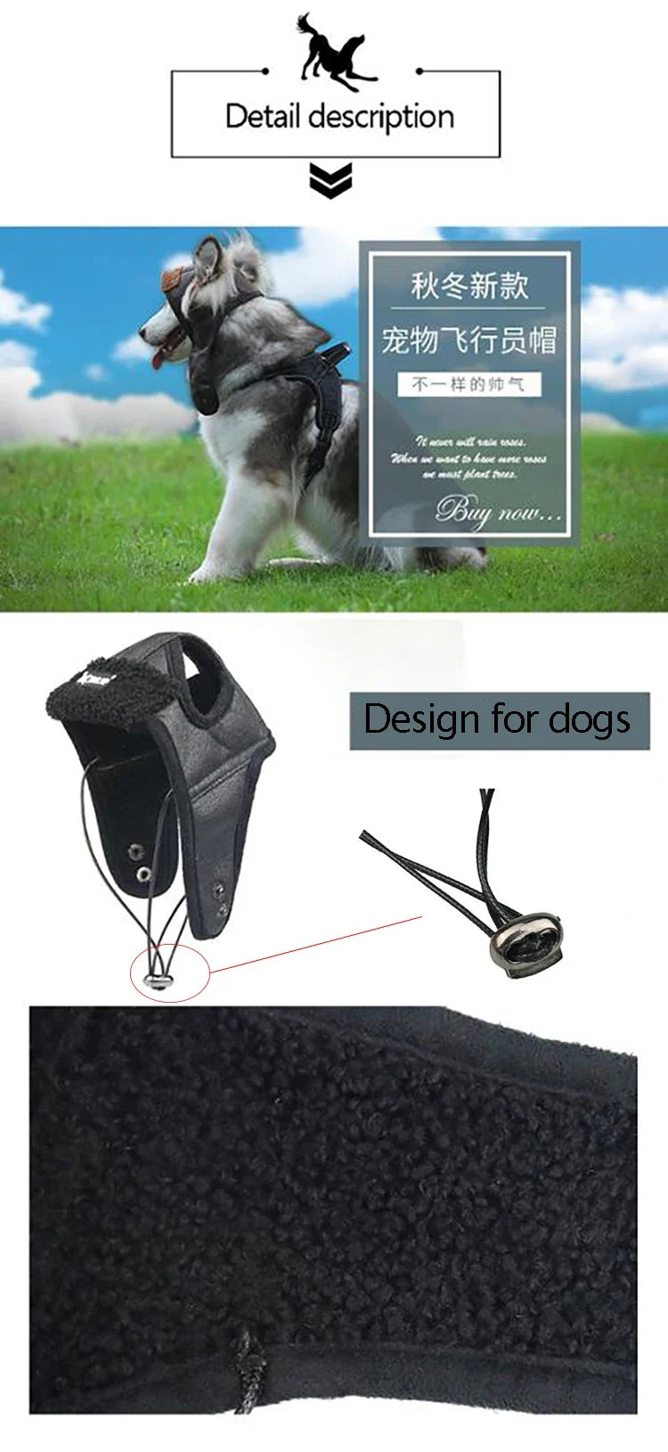 Cashmere Winter Hat for Small Dogs & Puppies