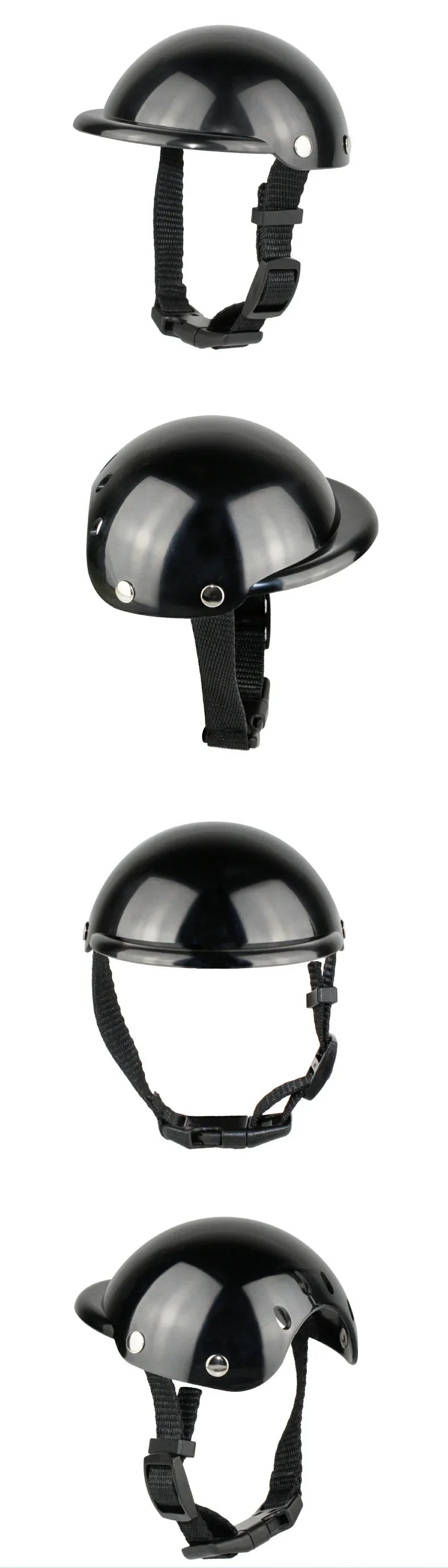 Motorcycle Helmet Hat for Dogs & Cats