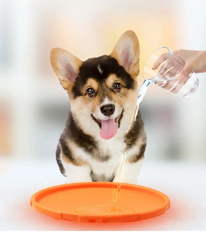 Interactive Flying Disc Ring Toy for Dogs