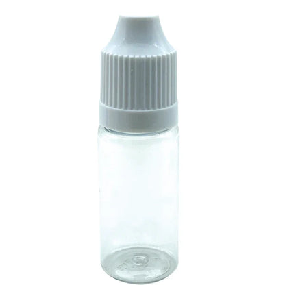 10ML Plastic Dropper Bottles - 100 Pack with Childproof Caps & Precision Tips