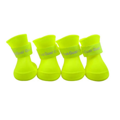 Silicone Waterproof Dog Rain Boots
