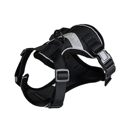 Breathable Escape-Proof Pet Harness Vest with Reflective Strips