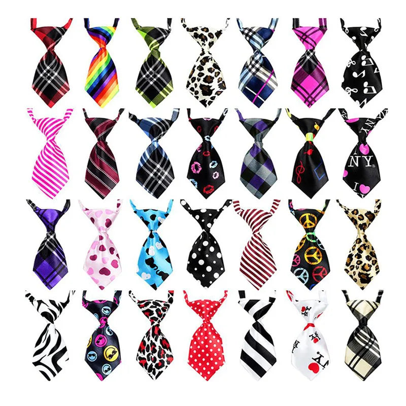 Adjustable Pet Bow Tie Collar