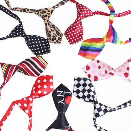 Adjustable Pet Bow Tie Collar
