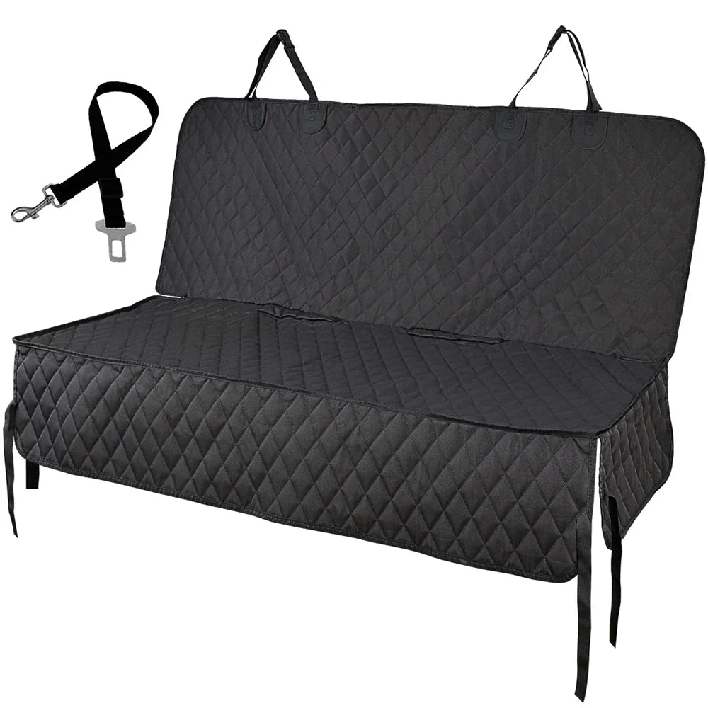 Waterproof Dog Car Seat Cover with Armrest Access — Travel Mattress & Protector