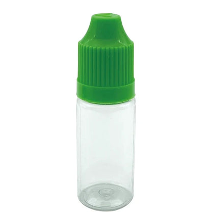 10ML Plastic Dropper Bottles - 100 Pack with Childproof Caps & Precision Tips