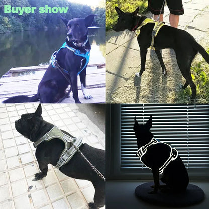 3M Reflective Padded Dog Harness Vest