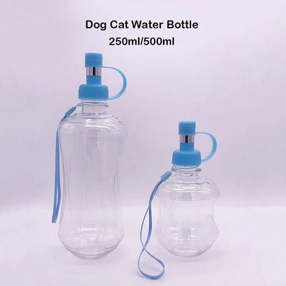 Portable Pet Water Bottle with Bowl
