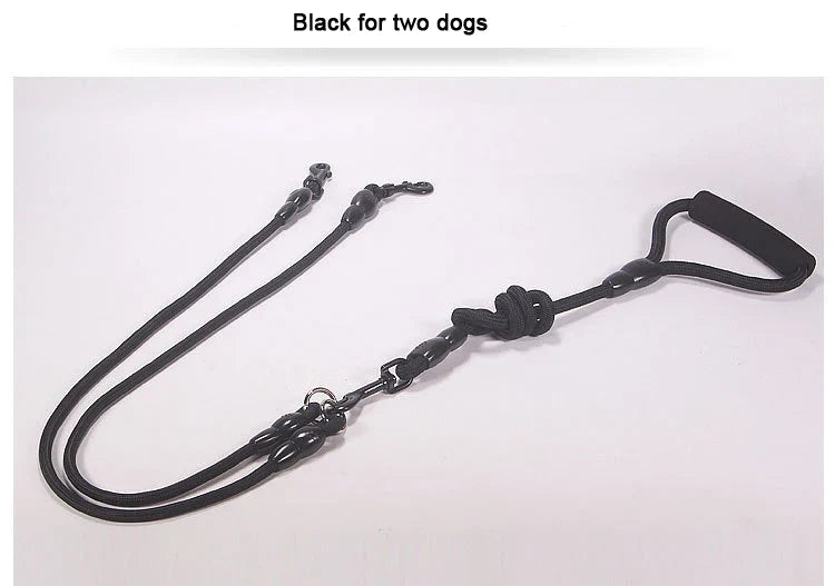 Multi-Dog Coupler Leash – Walk 2, 3 or 4 Dogs at Once