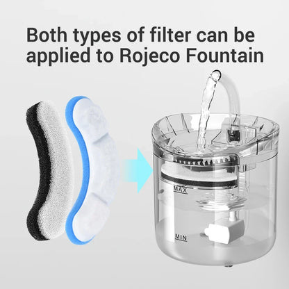 Automatic Cat Water Fountain - Smart Sensor Pet Drinking Dispenser with Accessories