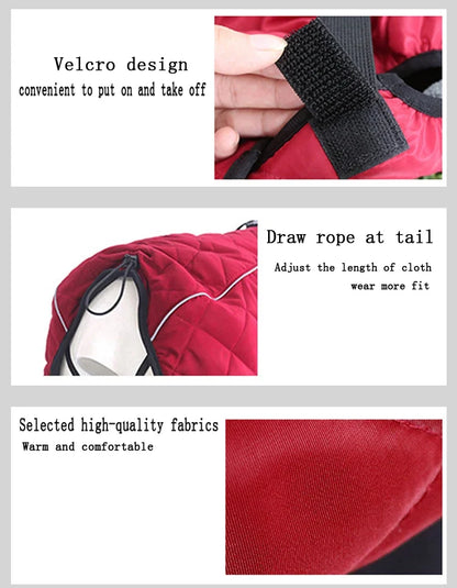 Waterproof Reflective Dog Winter Jacket