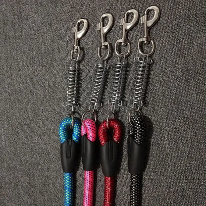 Reflective Anti-Pull Dog Lead with Spring (60cm)