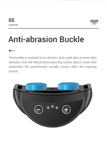 Intelligent Dog Training Collar - Rechargeable Bark Control System