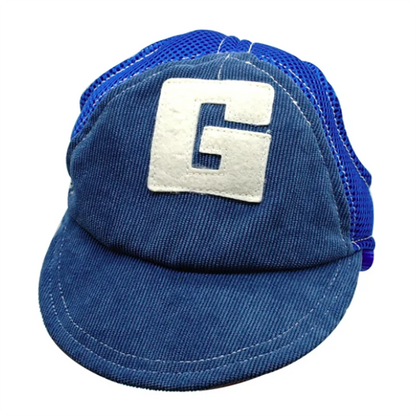 Breathable Dog Baseball Cap with Ear Holes