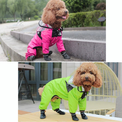 Silicone Waterproof Dog Rain Boots