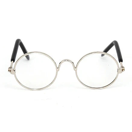 Vintage Round Pet Sunglasses for Cats & Small Dogs
