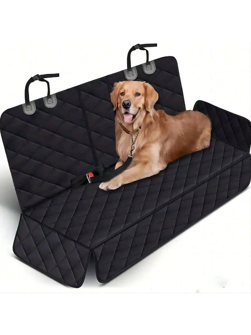 Dog Car Seat Cover with Armrest — Waterproof Travel Mattress & Seat Protector