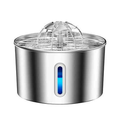 2.2L Stainless Steel Smart Pet Water Fountain