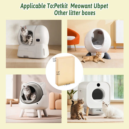 Cat Litter Box Deodoriser Replacement Cartridge — Compatible with PETKIT, Meowant & UBPET SC01/SC02