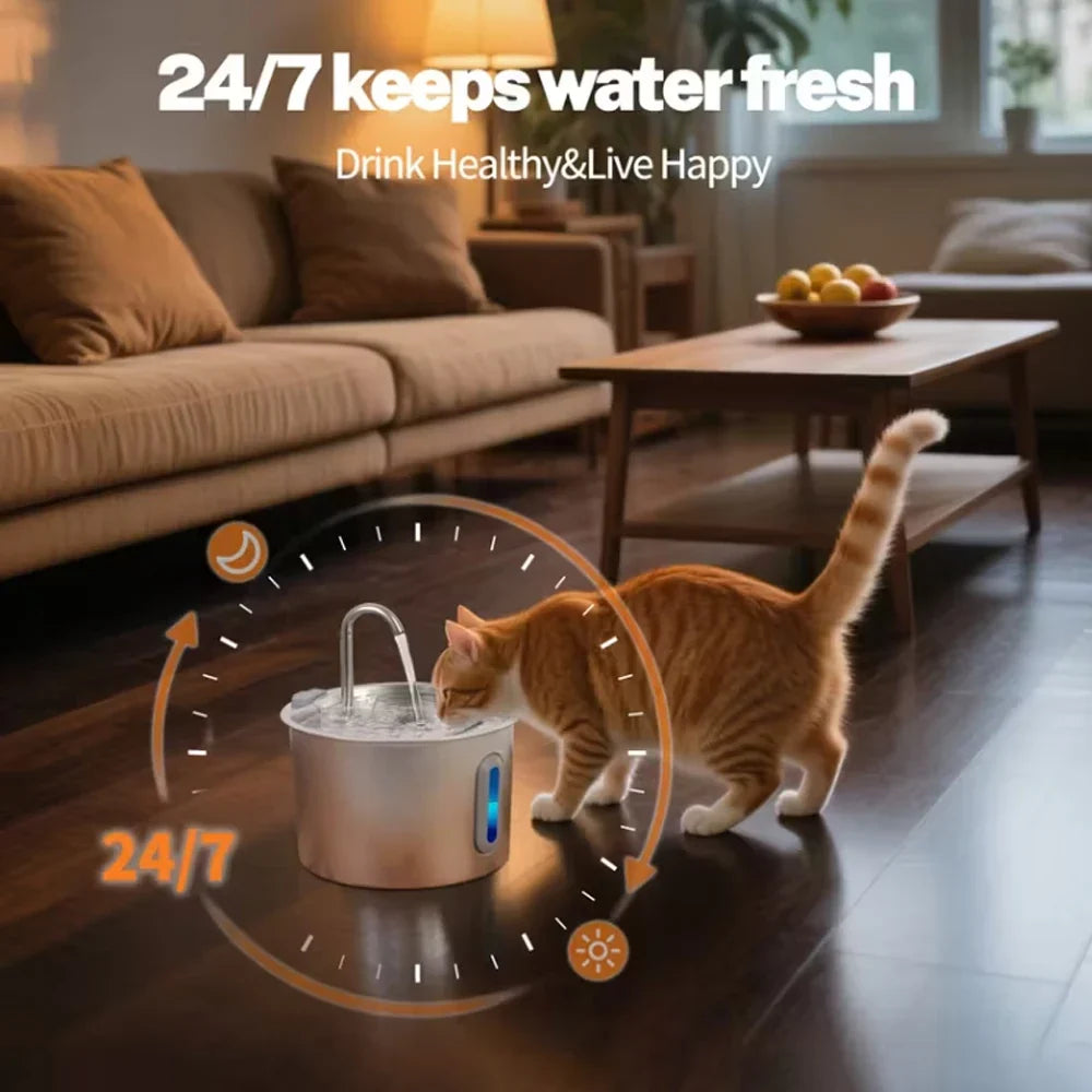 Smart Pet Water Fountain 2.2L