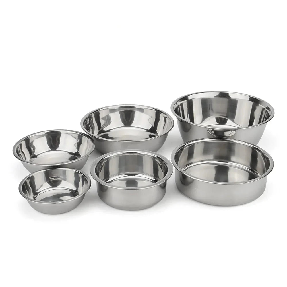 Stainless Steel Pet Food & Water Bowl