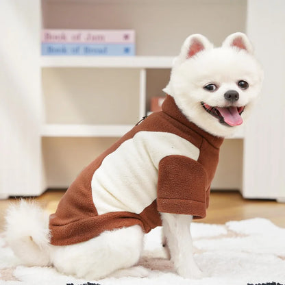 Soft Fleece Dog Hoodie & Warm Winter Coat