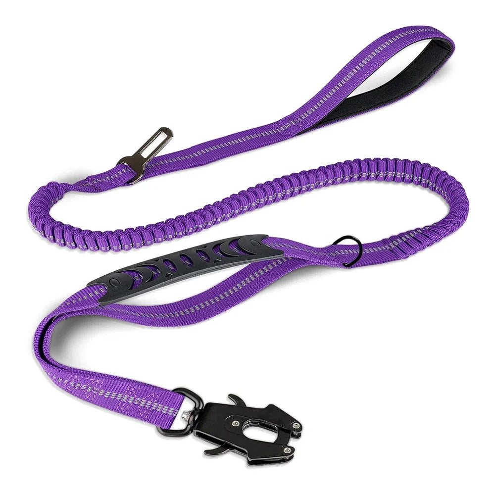Reflective Shock Absorbing Dog Leash