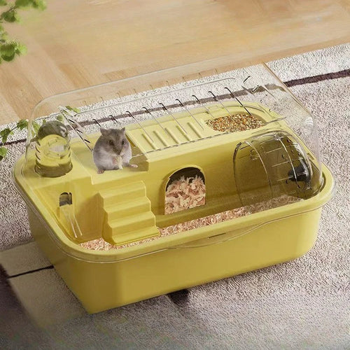 Large Hamster Cage with Acrylic Panels
