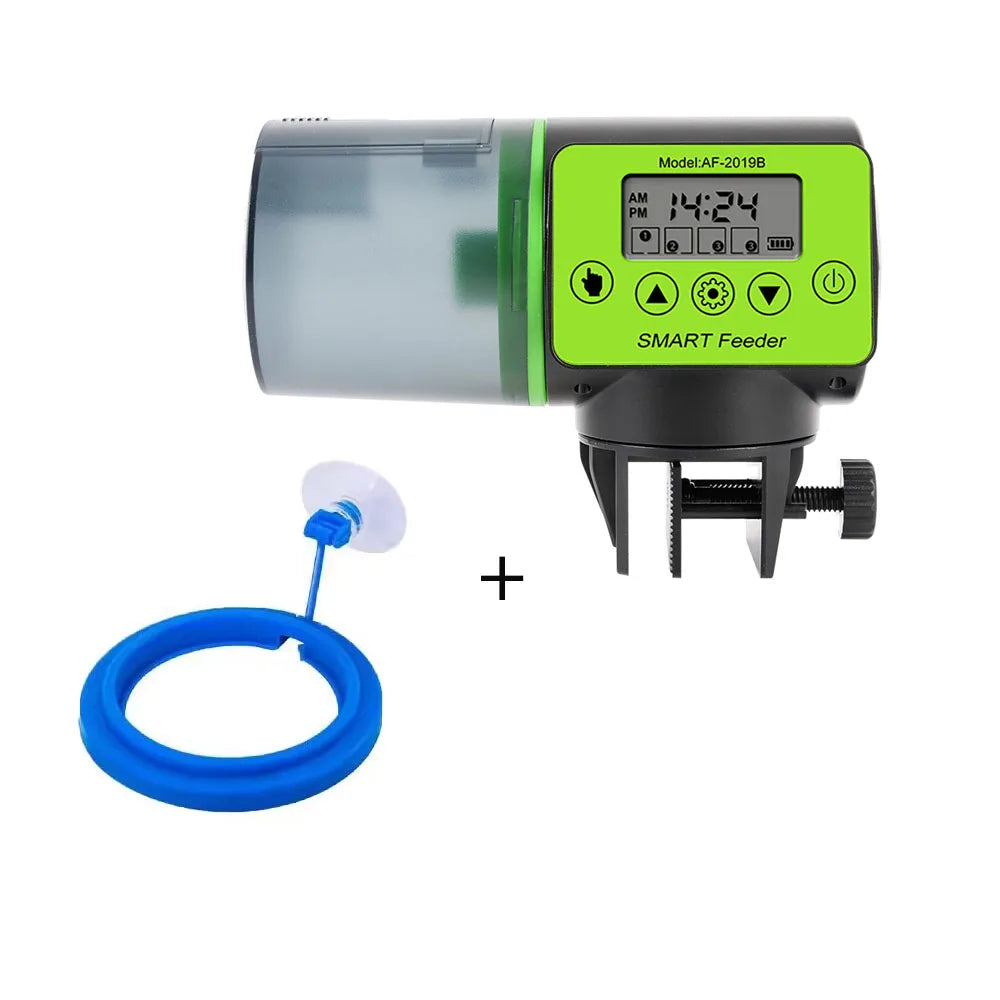 Large Capacity Intelligent Timed Automatic Fish Tank Feeder