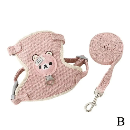 Adjustable Harness & Collar for Kittens and Small Pets