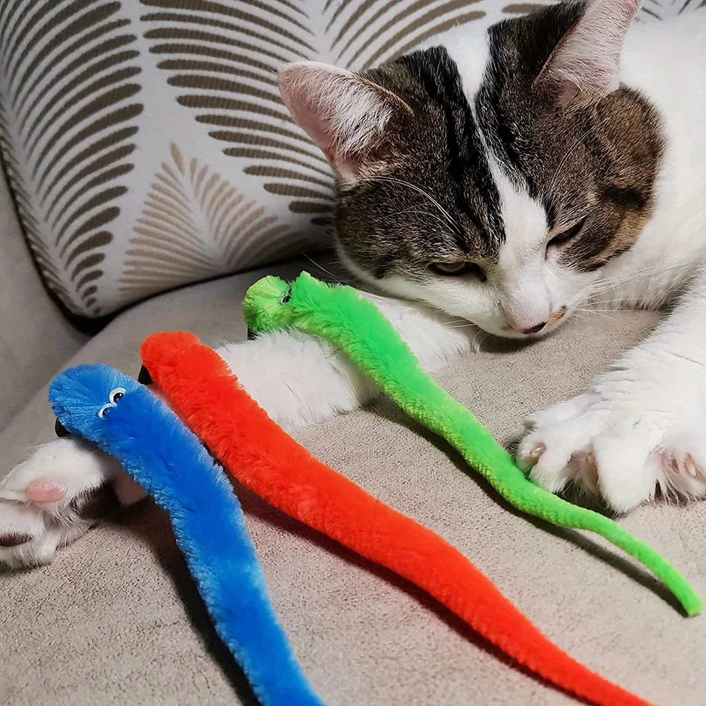 Retractable Cat Wand 11-Pack Set with Bells