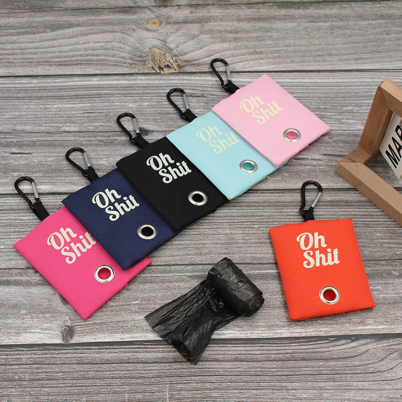 Canvas Dog Poop Bag Dispenser