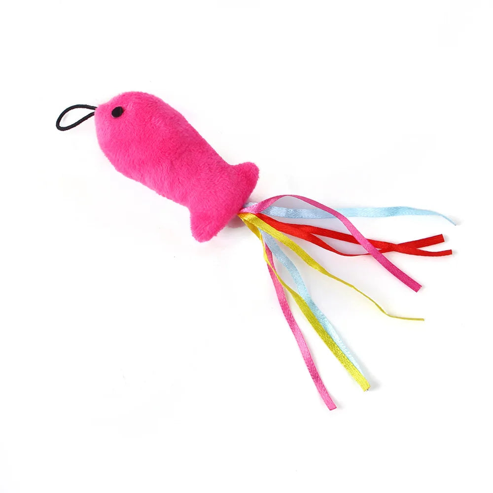 Cat Feather Toy Replacement Heads 9 Pack