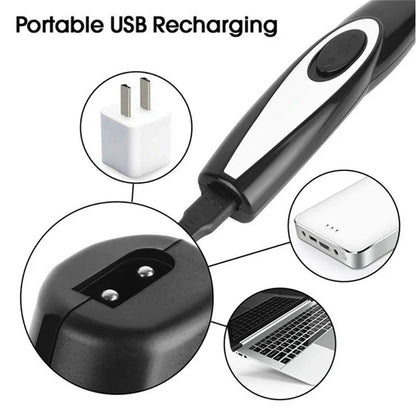 Professional Rechargeable Pet Grooming Clipper Kit for Dogs & Cats