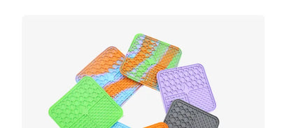 Silicone Lick Mat for Dogs — Slow Feeder & Bath Distraction