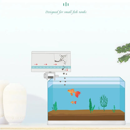 Intelligent Timed & Quantitative Automatic Fish Feeder — Ornamental Fish Food Dispenser