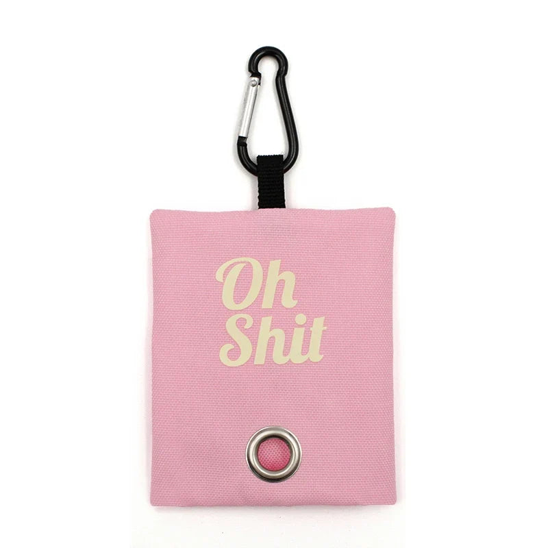 Canvas Dog Poop Bag Dispenser