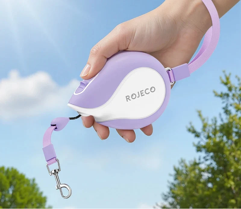 Mini Retractable Dog Leash - 3M Extendable Lead for Small to Medium Dogs