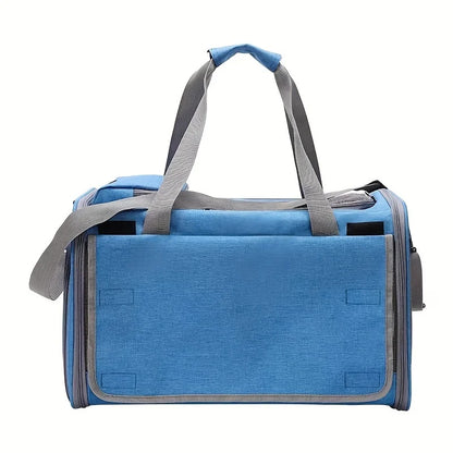 Soft-Sided Pet Carrier for Large & Medium Cats and Puppies