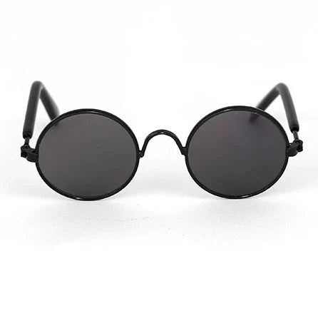 Vintage Round Pet Sunglasses for Cats & Small Dogs