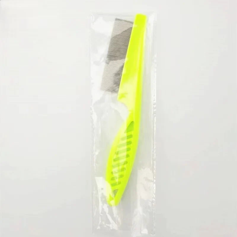 Stainless Steel Flea & Shedding Comb for Dogs & Cats