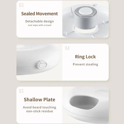 6-Meal Automatic Pet Feeder - Smart Food Dispenser for Wet & Dry Food