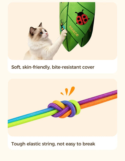 Automatic Hanging Laser & Feather Cat Toy